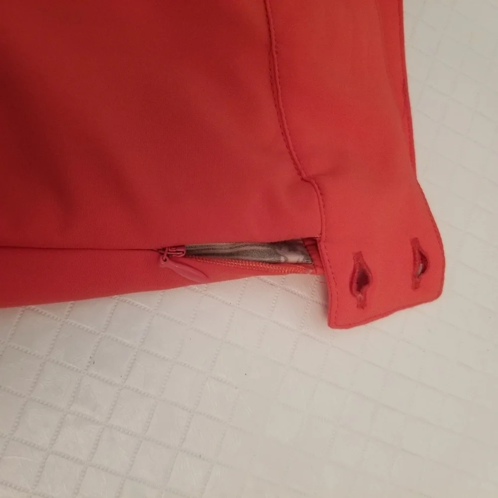 Chase 54 Skort Skirt Women’s Size 6 Orange 33" Waist 4.5" Inseam Shorts - Picture 4 of 9